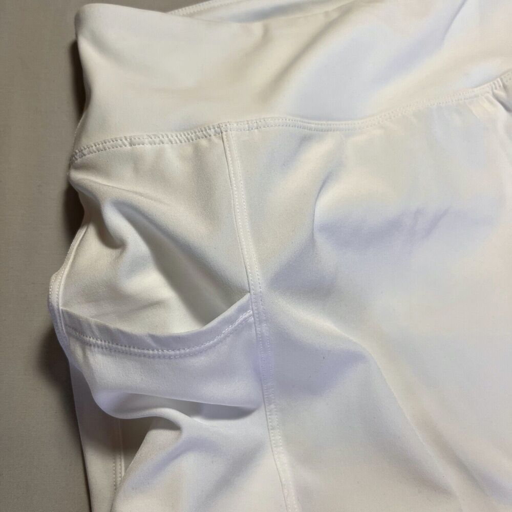 Addison Bay Court Skort Tennis/Pickle Ball Women XL White, Teal/Navy/Pink trim - Picture 7 of 8
